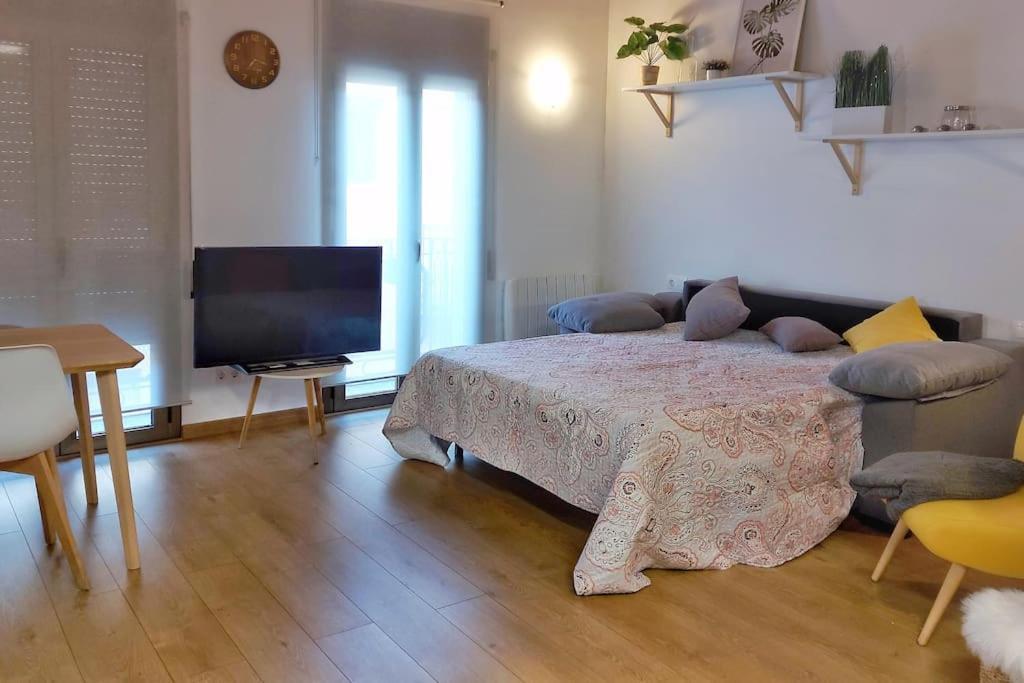 Precioso Apartamento Duplex En El Centro De Olot Apartment Luaran gambar